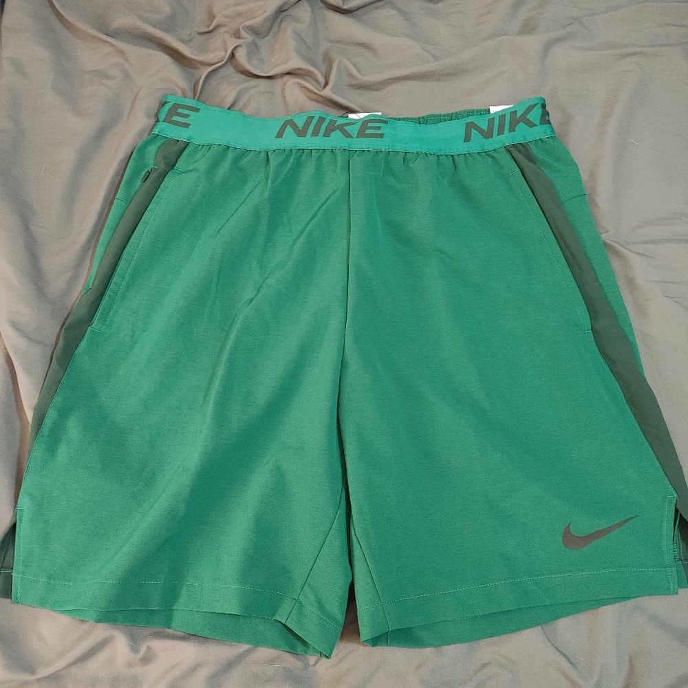 Men's Nike Green Athletic Shorts